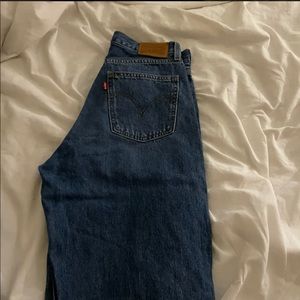 Levi’s ribcage straight jeans